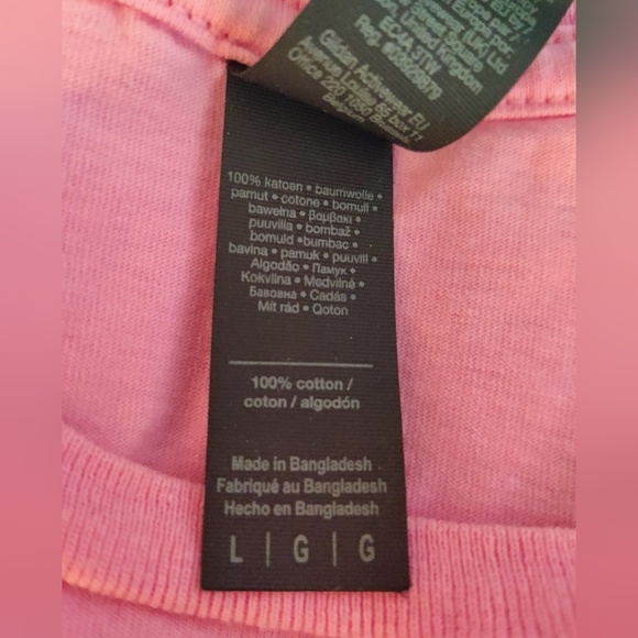 Threadless Emotional Labourers Design on Pink Unisex T-shirt - Picture 7 of 9